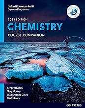 Oxford Resources for IB DP Chemistry: Course Book 
