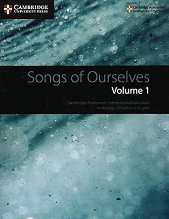 Cambridge Songs of Ourselves Volume 1