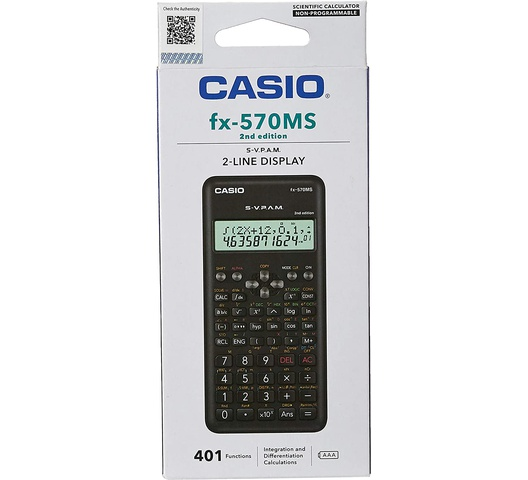 FX-570MS Casio Calculator 2nd edition