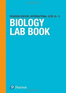 Pearson Edexcel Inter GCSE (9-1) Biology Lab book 