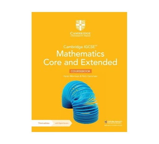 [9781009343671] Cambridge IGCSE Maths Core & Extended +Digital Access
