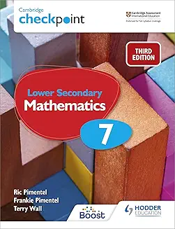 [9781398301948] Hodder Cambridge Checkpoint Lower Sec Maths  7 3ED