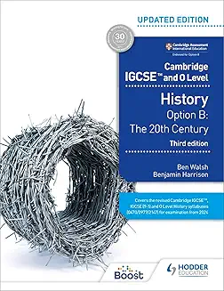 [9781398375055] Hodder Cambridge IGCSE & O History Option B 3ED