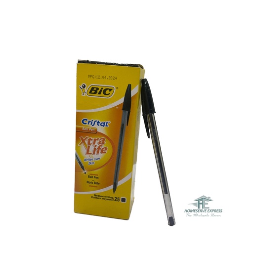 [ST00000000073] Bic Biro Crystal 25s Black